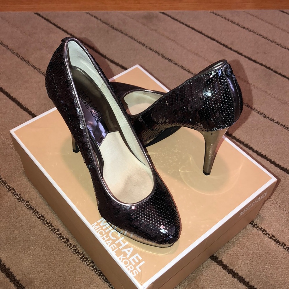 Michael Kors Sequin Heels